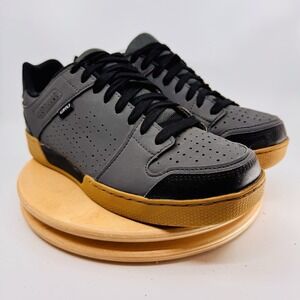 Giro Jacket II Shoes Men's 11 gray Flat Pedal Mountain Bike Vibram Sole